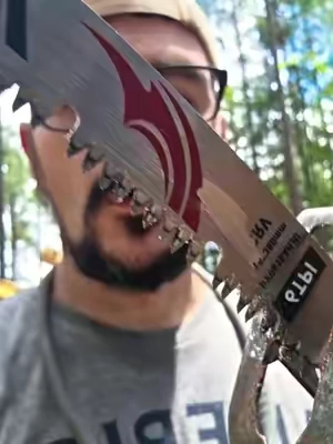 Ok these definitely arent just some gimmick.. These pruning blades to fit your sawzalls definitely hold up #prunning #yardwork #treecutting 