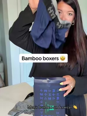 Trust me your husband will thank you for these! #bamboo #bambooboxers #mensunderwear 