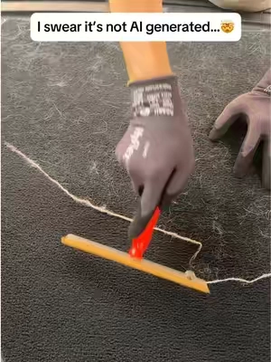 I swear it’s not AI generated…🤯#pethairremover #pethairremoval #pethair #carcleaning #tiktokmademebuyit 