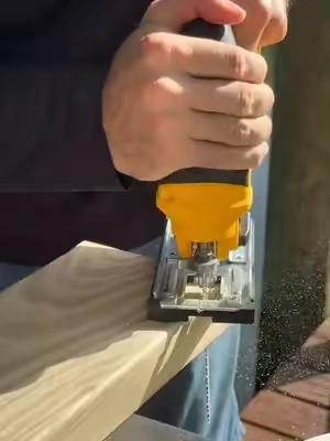 Cordless Jigsaw. Compatible with DeWalt batteries 👍👍👍 #tiktokshop #tools #DIY #cordlesstools #jigsaw 