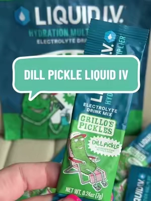 ⚠️ DILL PICKLE just restocked but it’s already selling out fast again 🔥 @Liquid I.V. #electrolytes #hydration 