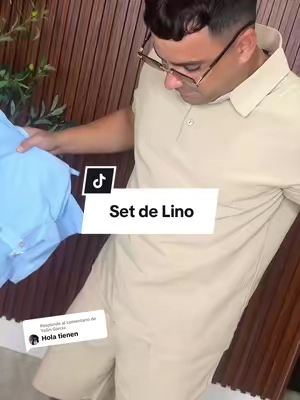 Respuesta a @Yailin Garcia Men's Summer Linen Polo Shirt and Shorts Set, Casual Two-Piece Outfit, Lightweight Breathable Relaxed Fit Beach Vacation Daily Wear, Stylish Comfortable Summer Travel Loungewear for Men #tiktokshopcreatorpicks #tiktokshopsummersale #summeroutfits #matchingset #menswear 