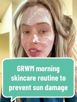 GRWM skincare to prevent sun damage and hyperpigmentation #GRWMTikTokContest 