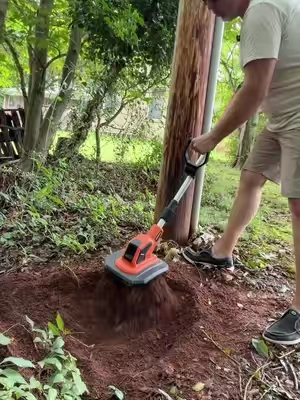 Yofidra 21V Cordless Garden Tiller Cultivator #CordlessTiller #GardenCultivator #LawnAndGarden #TikTokShopCreatorPicks #TikTokShopSummerSale @YOFIDRA 