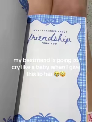 Best friend gift that will make your best friend cry 