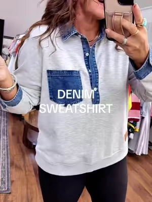 Such a cute fall sweatshirt! #OOTD #fashion #midsize #affordable 