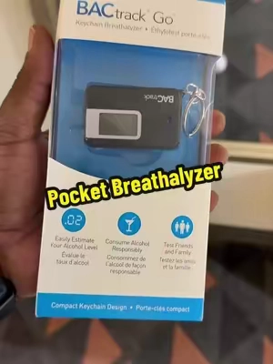 Know your BAC in seconds with the BACtrack Go Keychain Breathalyzer. This ultra-portable tester clips right onto your keys, delivers quick, easy-to-read results, and helps you make smarter decisions before getting behind the wheel. Small enough to take anywhere, important enough to always have with you. #fyp #club #drinks 