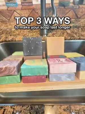 Make your soap last LONGER 💪 #drsquatch #soap #top3 #tips 