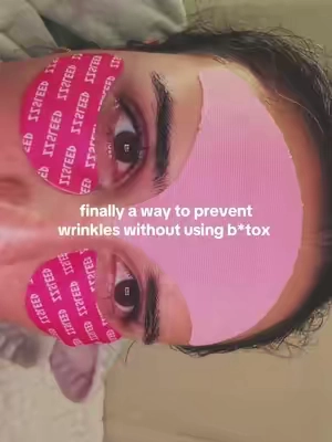 Don't get me wrong, I'm all for Botox. This is way more affordable though...AND PINK #zzsleep #botox #foreheadbotox #botoxalternative 