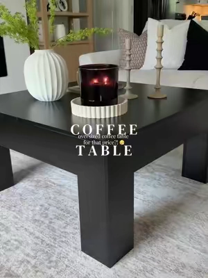 Still obsessed with this table and I’ve had it for like 7 months now! 😍😮‍💨  #coffeetable #cozyhome #fallhomedecor #oversizedcoffeetable #modernhomedecor 