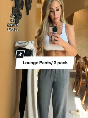 The lounge pants you’ll reach for on repeat. Soft, relaxed, and effortlessly chic for travel, errands, or everyday comfort. #LoungePants #WideLegPants #CasualStyle #ComfyFashion #TikTokShopFinds