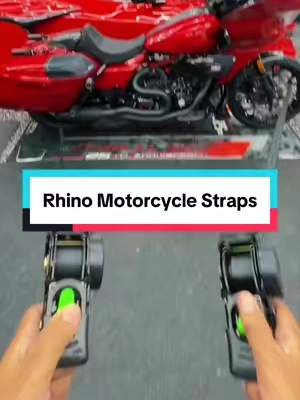 They finally thought about us 🙌🏽🙌🏽🙌🏽  #rhinousa #ratchetstrap #motorcyclestraps #tiktokshopsummersale #harleydavidson 