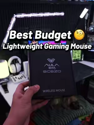Honestly a really good gaming mouse for the price 🔥 #aulamouse #gamingmouse #lightweightmouse #tiktokshopcreatorpicks #TikTokshopbacktoschool 