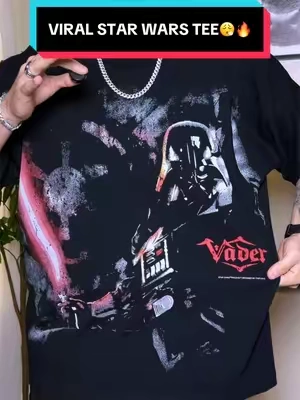 🔥This is easily one of the cleanest graphic tees from Culture Kings. Premium quality with an oversized fit and incredibly detailed front and back graphics that make it a standout piece for any streetwear rotation. It’s easy to see why this one’s a favorite. Massively discounted right now with free 3-day delivery on orders over $60. 😮‍💨🔥@Culture Kings #culturekings #starwars #mensfashion #mensstyle #TikTokShopFinds 