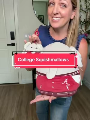 Check to see if they have your school and let me know 🤗 #collegesquishmallow #bama #bigal #squishmallows 