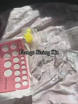 @MomMed #mommed #flangesize #pumpingmom #pumpingflange #flangesizingkit 