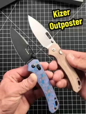 The Kizer Outposter is a clean, lightweight everyday carry with a 3.29" Nitro-V blade and a carry weight of just 3.3 oz. Great balance of performance and comfort for daily use. #Kizer #EDCKnife #EverydayCarry #PocketKnife #KnifeCommunity 