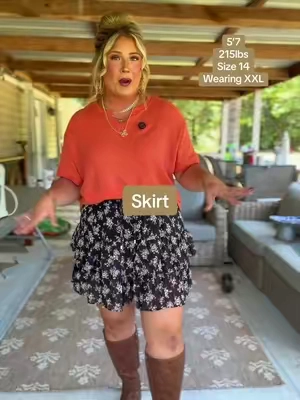 The cutest skirt with shorts!! 