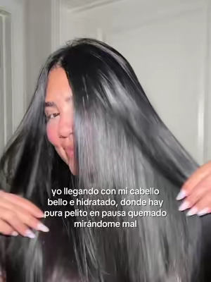 Hidratación niñas, please 💖🌸 #cabello #cabellosaludable #haircare 