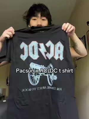 Ac/dc shirt for the low! 