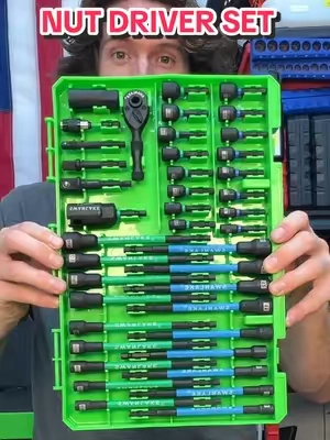 Check out this magnetic nut driver set! #tools #mechanic #nutdriver #impact