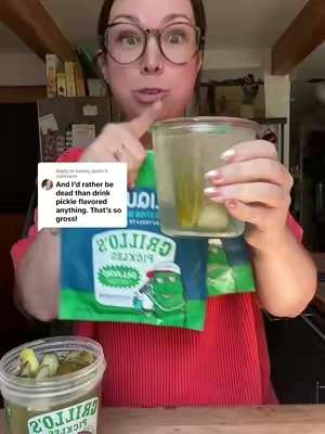 Replying to @kelsey_quinn only the pickle lovers will get it… This flavor isn’t for everyone, but if you love pickles, run!!!  ##pickles##picklelover ##liquidiv ##grillospickles