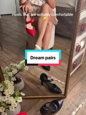Pointed stiletto pump heels, comfortable women’s shoes #WomensStilettos #Stilettos #WomensShoes @Dream Pairs 