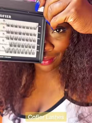 This took me 7 mins 🤯🫶🏾 Cofier is one of the best #tiktokshopcreatorpicks #eyelashtutorial #clusterlashes #lashclusters #lashmapping 