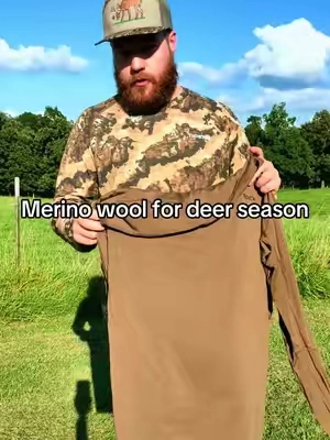 Wore these last season and liked them enough to keep both colors around. Lightweight and easy to layer when it starts getting cold. #deerhunting #merinowool #huntinggear #baselayer #tidewe