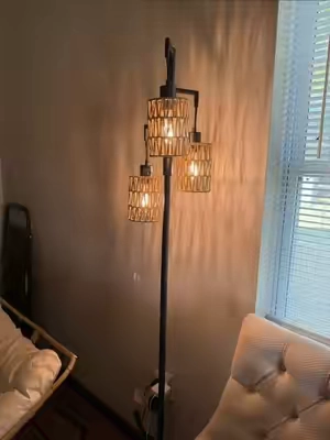#lamp #officedecor #bohodecor #boho #floorlamp 
