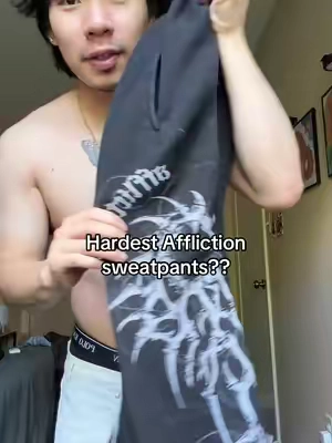 Would yall wear affliction sweatpants? #affliction #afflictionshirts #afflictionclothing 
