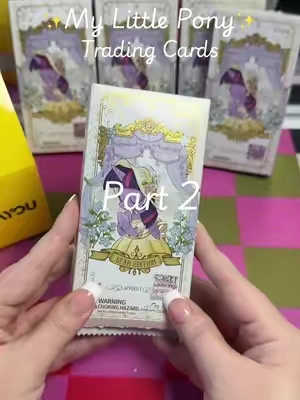 PART 2- I can’t believe I pulled that!!! #mylittlepony #tradingcards #kayou #tcg #cardcollector 