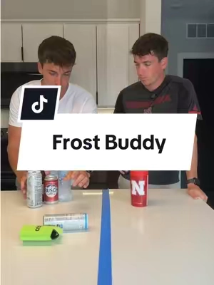 Essential for football season 🤝🏈 #frostbuddy #nebraska #huskers #frostbuddykoozie #nebraskafootball 