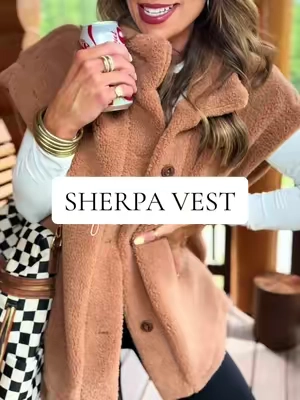 #vest #sherpa #FallFashion #fashion #fashiontiktok 
