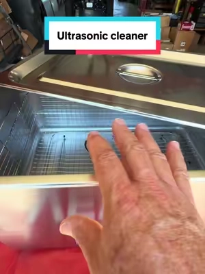 Professional ultrasonic cleaner##UltrasonicCleaner##VEVORTools##ShopMustHave##CleanLikeAPro##ToolTok@@Haidee_Collab@@VEVOR Automotive Store