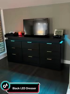 #furniture #dresser #led #bedroom #fyp @FurnitureFinds Hub 