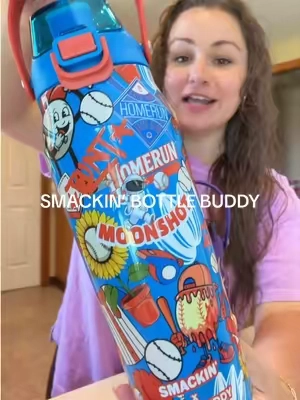 The coolest baseball collab!! ⚾️🌻🧢💜 @Frost Buddy #baseballfamily #baseball #smackinsunflowerseeds #baseballmom 