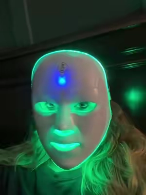 I love ending the day with a LED facial. I really notice the difference 