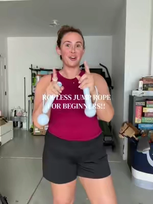 my girl @alanacalviello out here inspiring me!! 🔥 #jumprope #Fitness #GlowUp #fitnesstips 