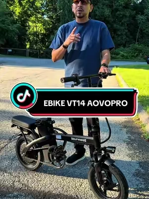 Aprovecha y ordena la versión mini Ebike de Aovopro que corren a 22mph #tiktokshopcreatorpicks #tiktokshopsummersale #ebike #ebiketiktok #bicicletaelectrica 