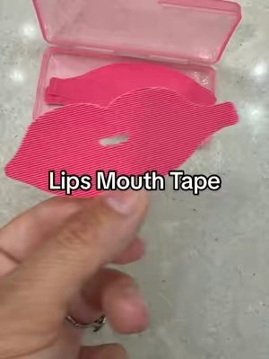 so many benefits to mouth taping but make it cuteeee with this lip shaped mouth tape! 💋 @GuruNanda LLC  #mouthtape #nighttape #gurunanda #mouthtapesleeping #mouthtapebenefits