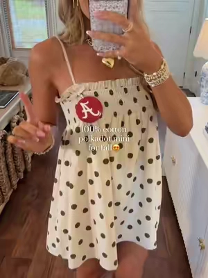 SO affordable & high quality! Cannot wait to wear this for alll of the fall festivities🏈 ! Wearing size S and I'm 5'9! #boujeeonabudget #affordablefashion #gamedayoutfit #bamarush #partydress 