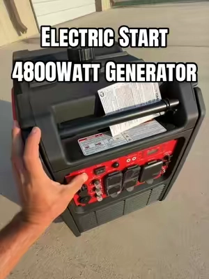Power Smart Electric Start 4800 Watt Generator.