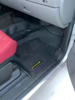 TPE Floor Mats Front Rear Fit For 99-24 Chevy Silverado GMC Sierra Crew Cab, All Weather Floor Mats Rubber Liners, Waterproof Anti-slip Durable Floor Mats Upgraded Version G-PLUS #floormats #allweatherfloormats #waterprooffloormats 