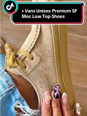Vans Unisex Premium SF Moc Low Top Shoes, moccasins ##vans##moccasins##fallshoes##tiktokshopbacktoschool##sneakerhead 