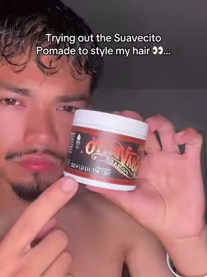 Which pomade do you guys use 👀…. • • #suavecito #pomade #menshair #hairstyle 