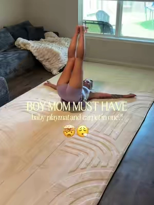 Yes please 👏🏼 @Huloo Sleep #softplay #memoryfoammat #playmat #MomsofTikTok #huloosleep 