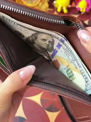 La cartera mas viral de tiktokshop, llévelo llévelo aproveche, bueno, bonito, barato. #aprovecha #tiktokshop #carritonaranja #oferta #promotion