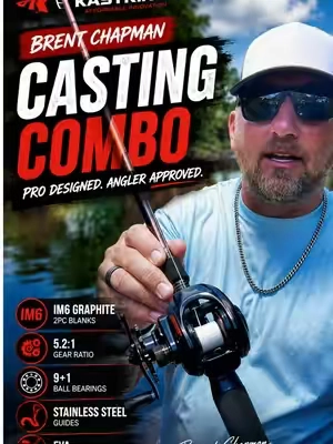 Brent Chapman knew what he was doing. #fishing #BrentChapman #CastingCombo #BassFishing #FishingGear @KastKingUSA 