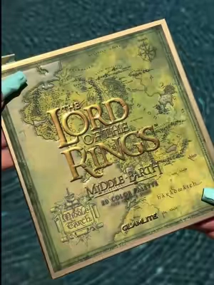 BACK IN STOCK ‼️🚨 After selling out MULTIPLE times, the World’s FIRST Lord of the Rings palette is finally back. 🤭💚 With 10 ultra diamond iridescent shimmers and 10 buttery mattes, this palette won’t stay in stock for long. 🌟 Have you picked up anything from LOTR x Glamlite? 👀